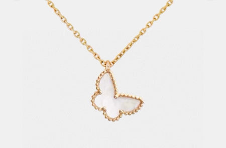 [🌹Rose💎]CLOVER BUTTERFLY NECKLACE