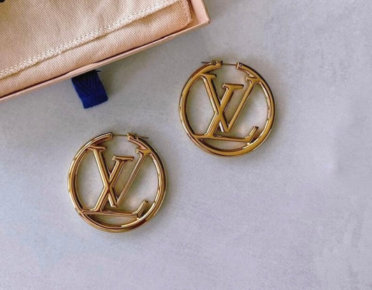 [Rose Jewelrys] RING LOGO EARRINGS