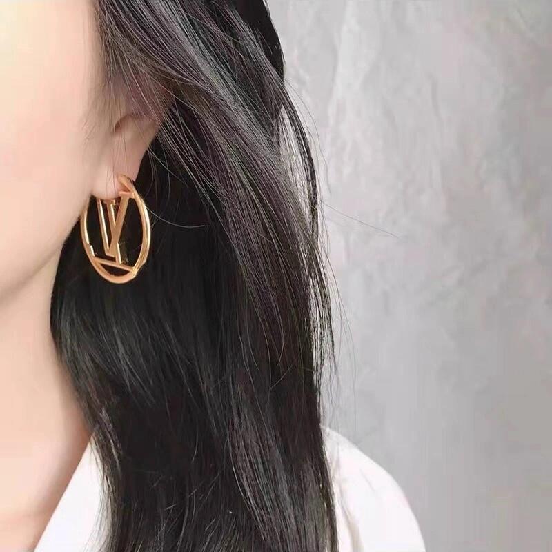 [Rose Jewelrys] RING LOGO EARRINGS