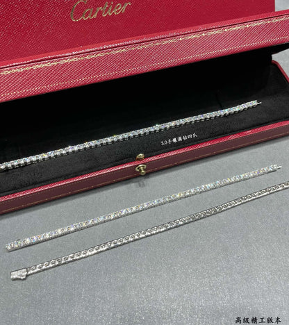 [🌹Rose💎] NEW STYLE TENNIS BRACELET 925 STERLING SILVER MATERIAL