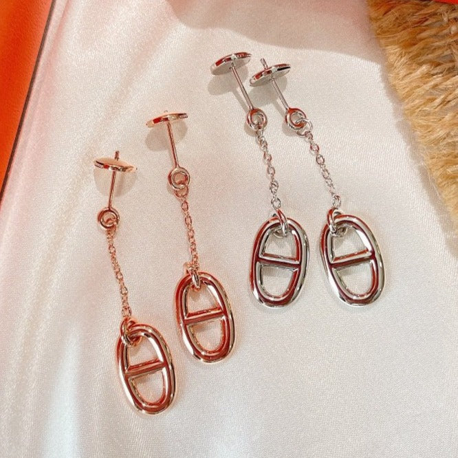[Rose Jewelrys]CHAINE TASSEL EARRINGS