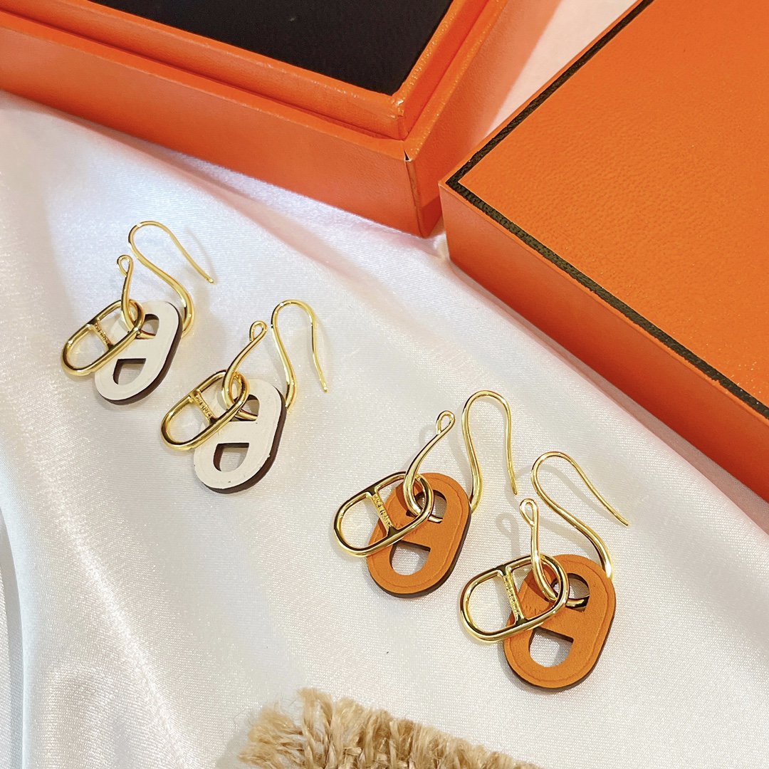 [Rose Jewelrys]HM O'MAILLON GOLD EARRINGS