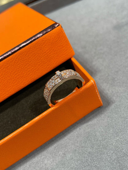 [Rose Jewelrys]KELLY PINK GOLD DIAMOND RING