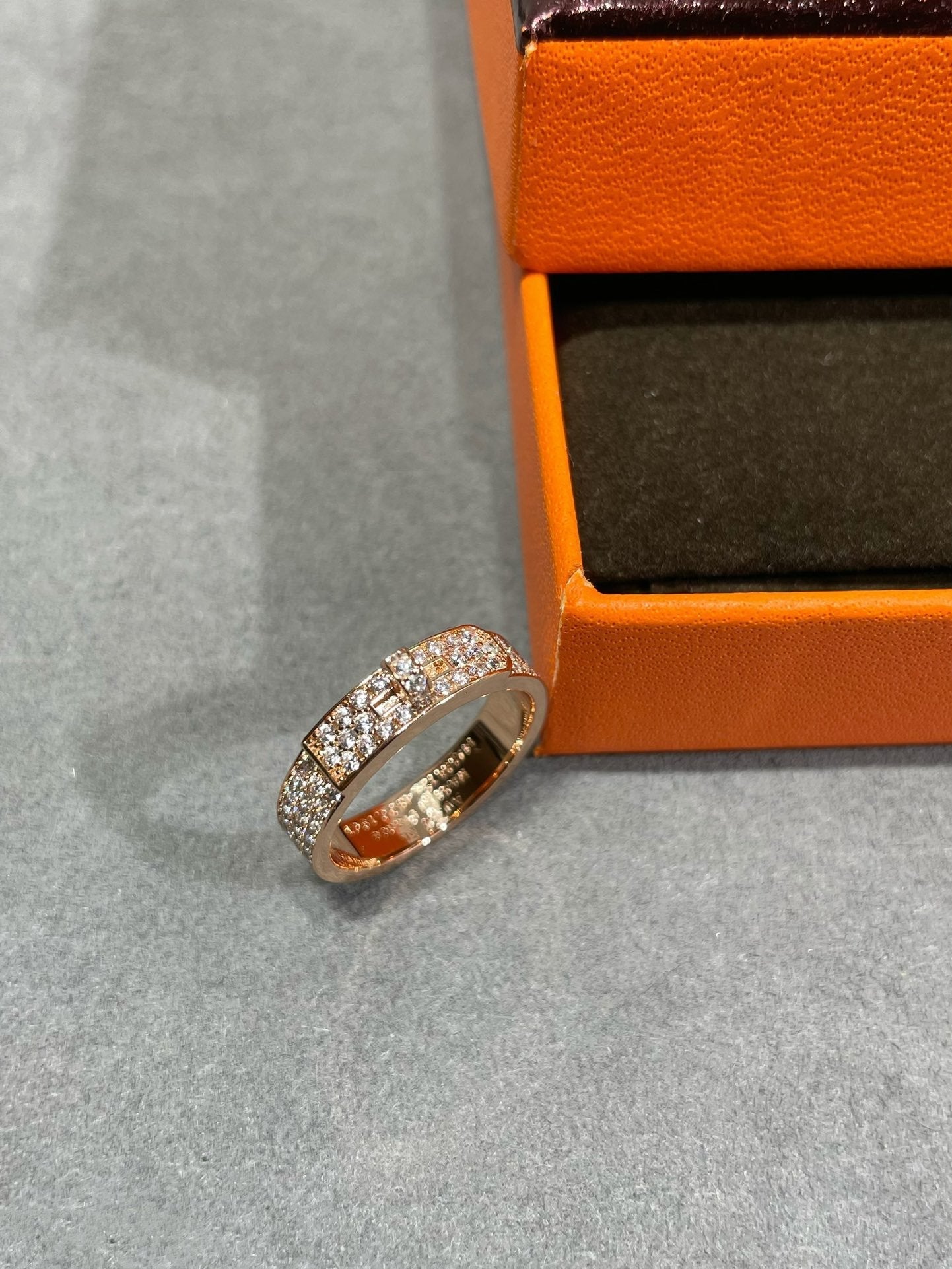 [Rose Jewelrys]KELLY PINK GOLD DIAMOND RING