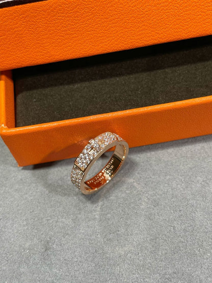 [Rose Jewelrys]KELLY PINK GOLD DIAMOND RING