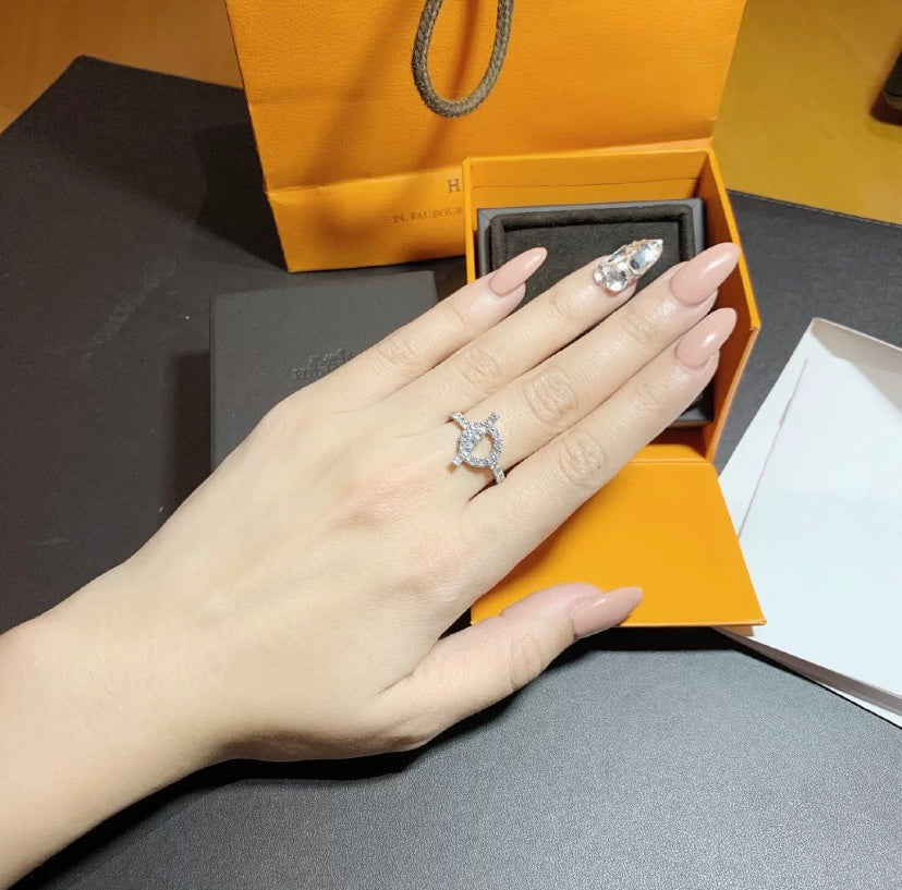 [Rose Jewelrys]ECHAPPEE RING SILVER DIAMOND