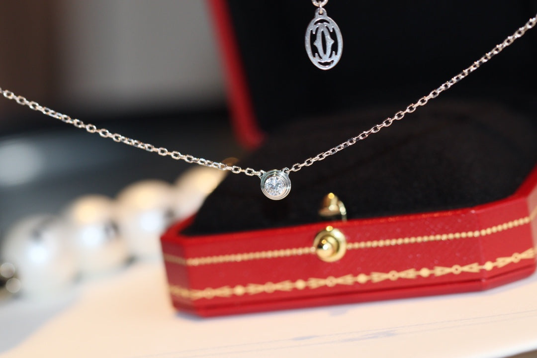 [Rose Jewelrys]DAMOUR DIAMOND NECKLACE