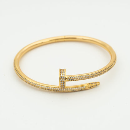 [Rose Jewelrys]JUSTE BRACELET 3.5MM ALL DIAMONDS