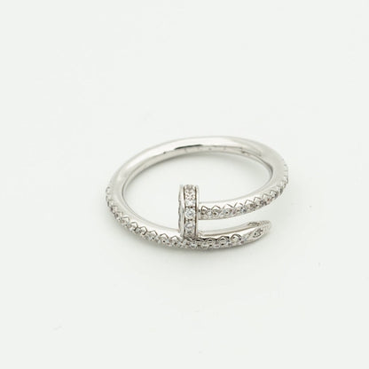 [Rose Jewelrys]JUSTE RING 1.8MM SILVER DIAMONDS