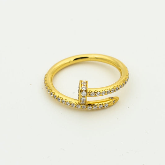 [Rose Jewelrys]JUSTE RING 1.8MM GOLD DIAMONDS