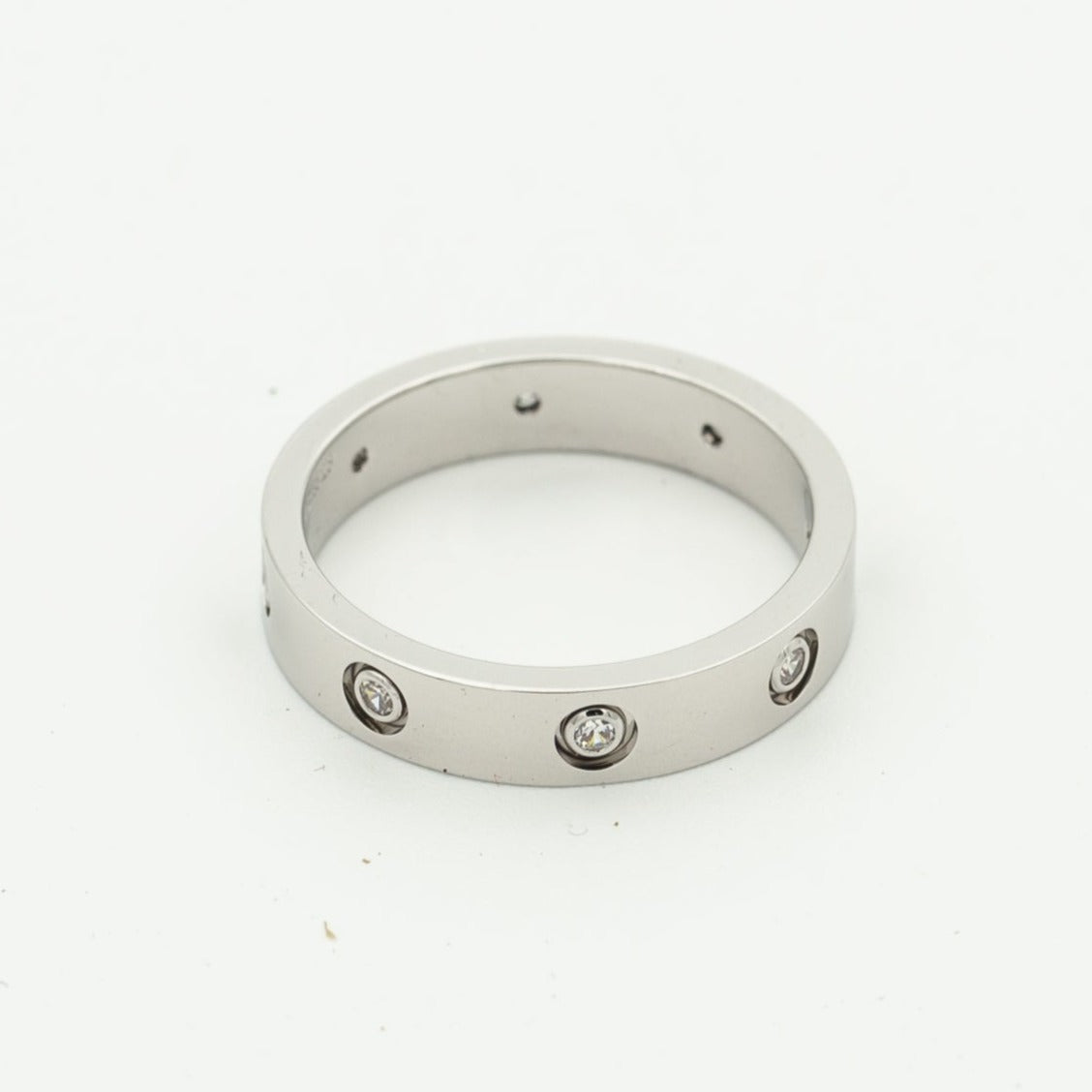 [Rose Jewelrys]LOVE RING 3.6MM 8 DIAMONDS
