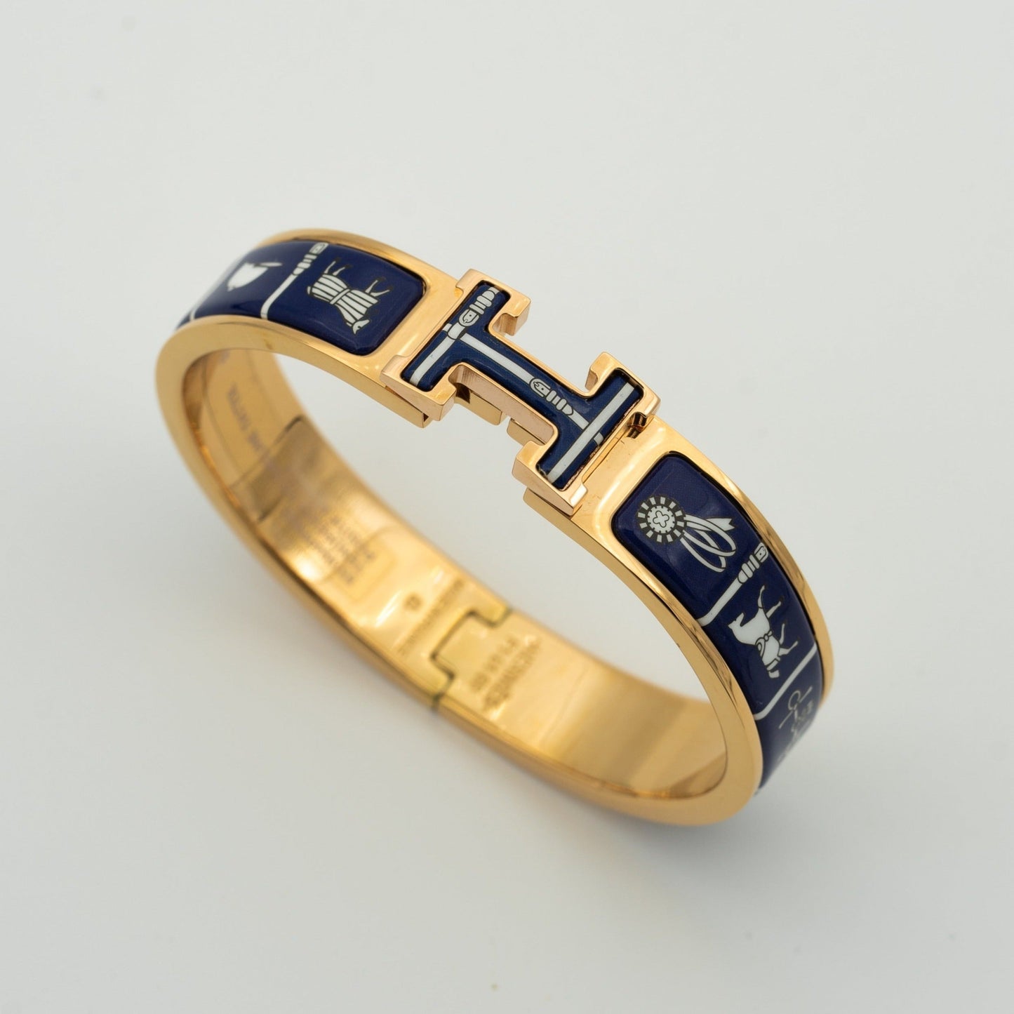 [Rose Jewelrys]H BRACELET BLUE CERAMIC