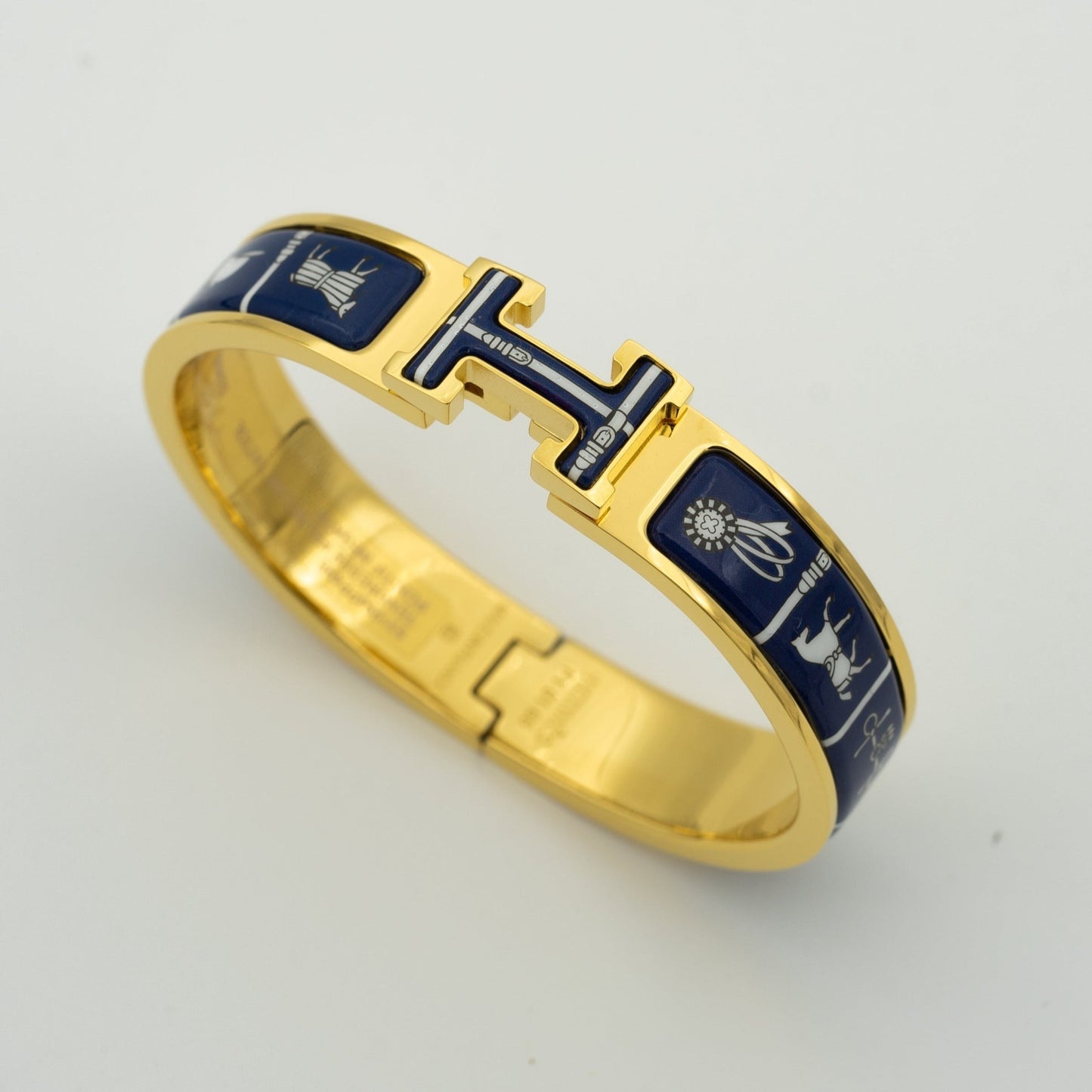 [Rose Jewelrys]H BRACELET BLUE CERAMIC