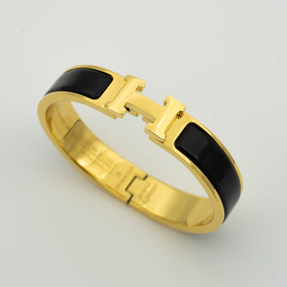 [Rose Jewelrys]H BLACK BRACELET