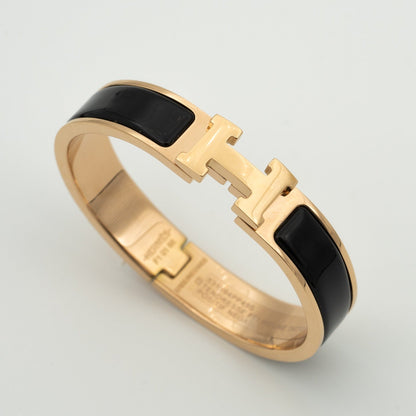 [Rose Jewelrys]H BLACK BRACELET