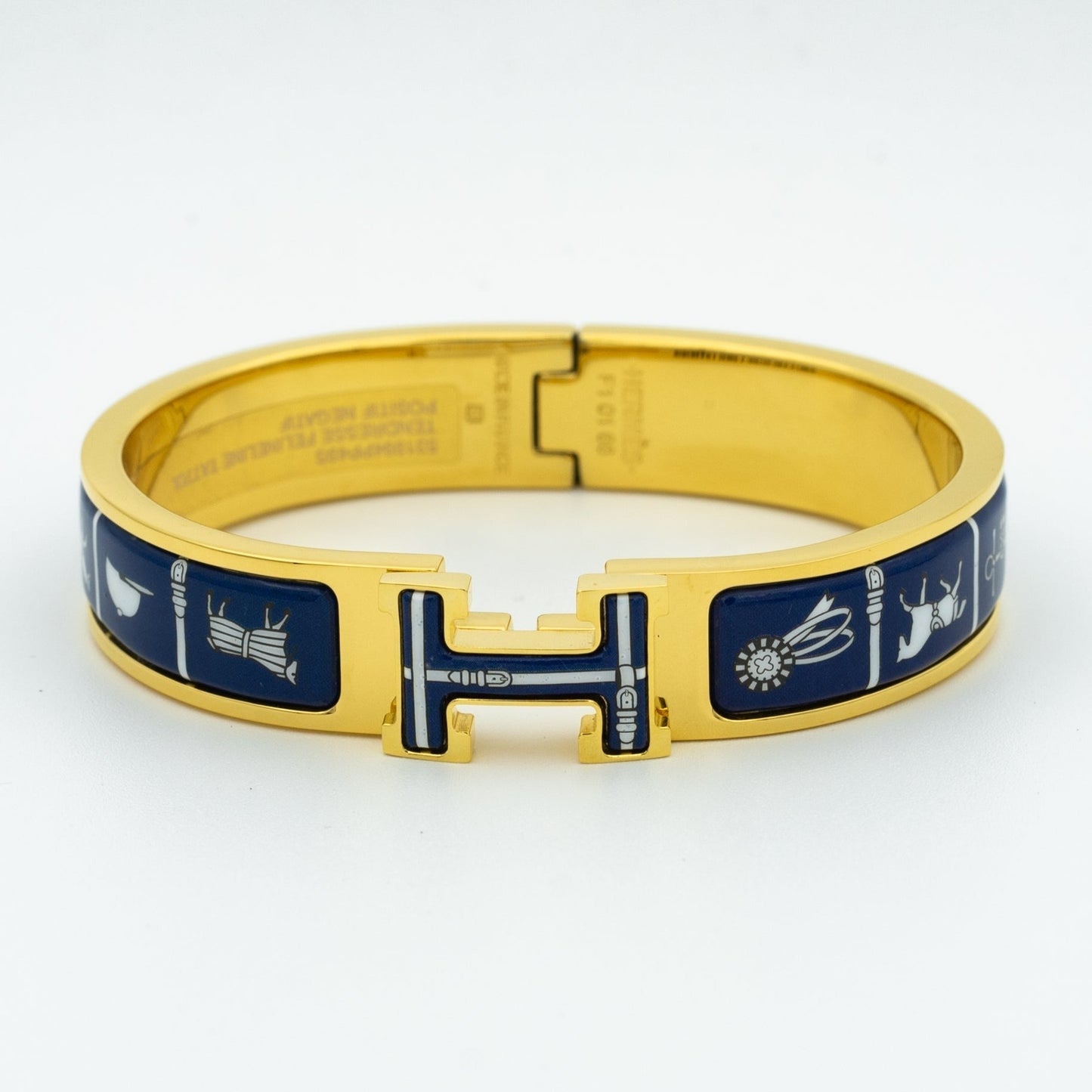[Rose Jewelrys]H BRACELET BLUE CERAMIC