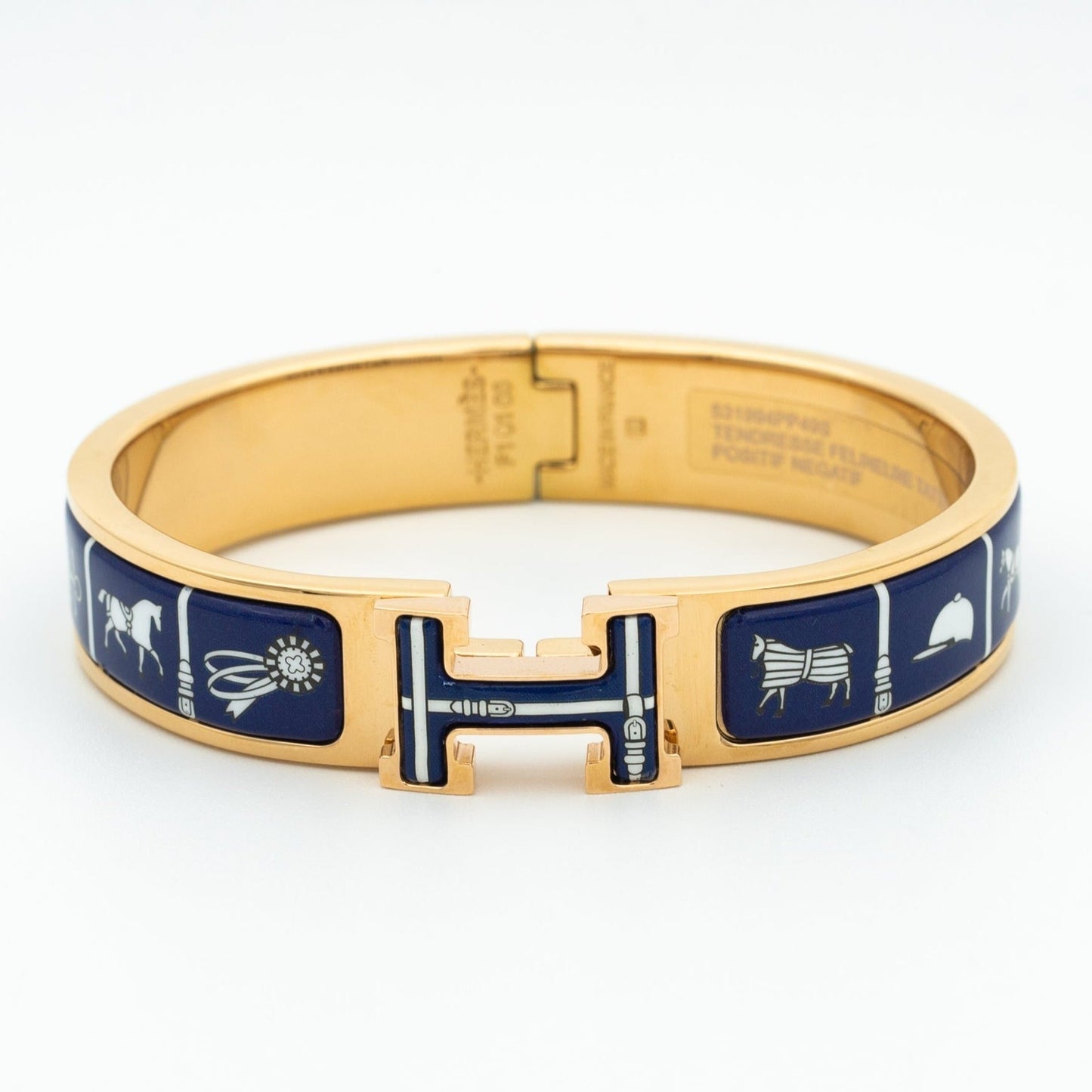 [Rose Jewelrys]H BRACELET BLUE CERAMIC