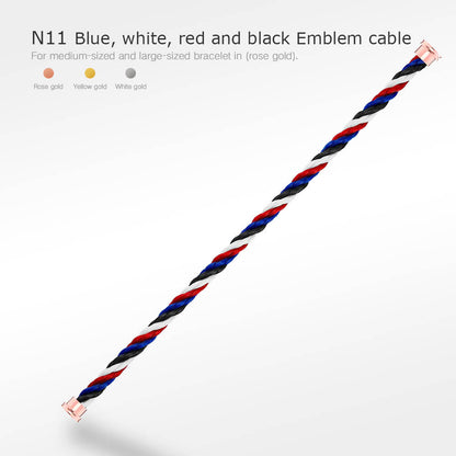 [Rose Jewelrys]FORCE SERIES BRACELET CABLES 50 CHOICES (DIY SELECTION)