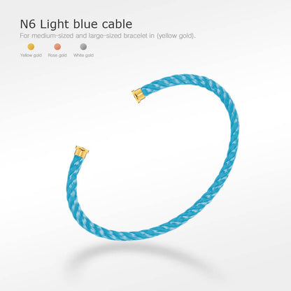 [Rose Jewelrys]FORCE SERIES BRACELET CABLES 50 CHOICES (DIY SELECTION)