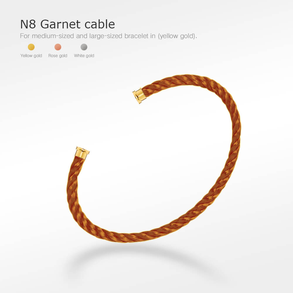 [Rose Jewelrys]FORCE SERIES BRACELET CABLES 50 CHOICES (DIY SELECTION)