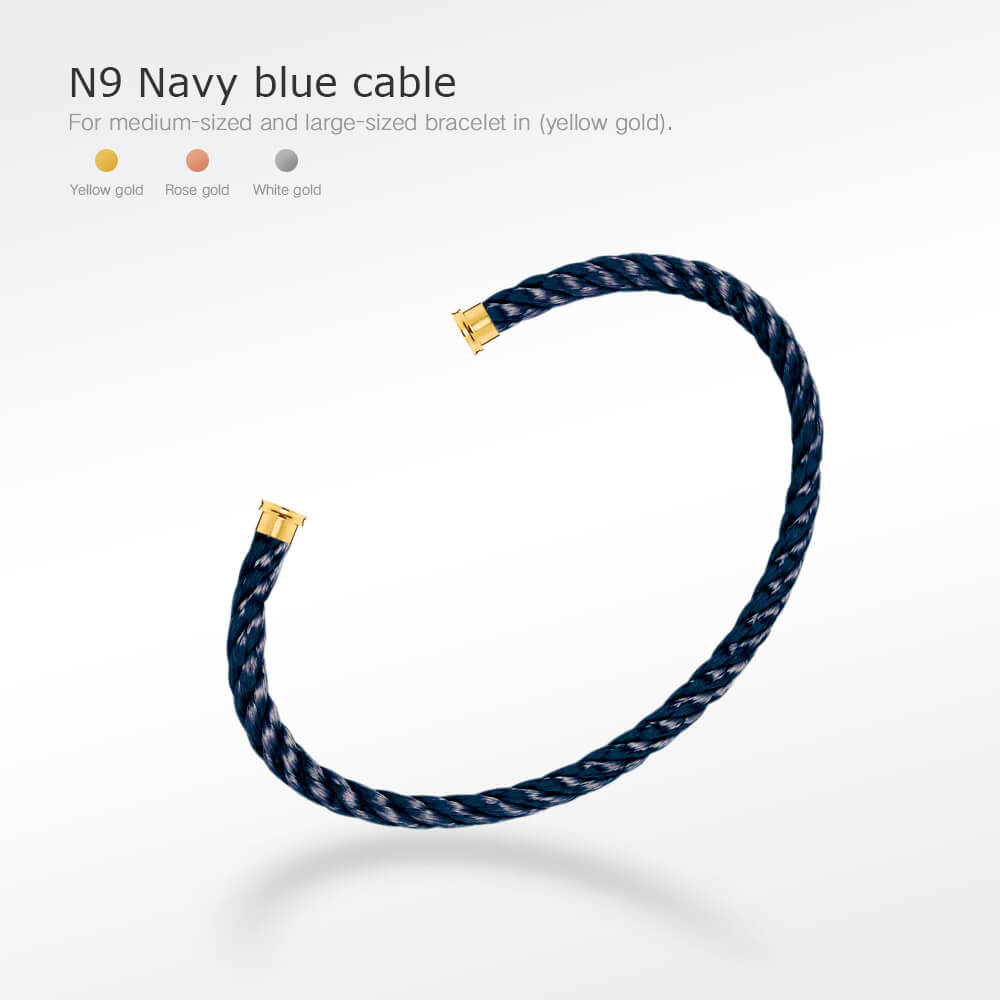 [Rose Jewelrys]FORCE SERIES BRACELET CABLES 50 CHOICES (DIY SELECTION)
