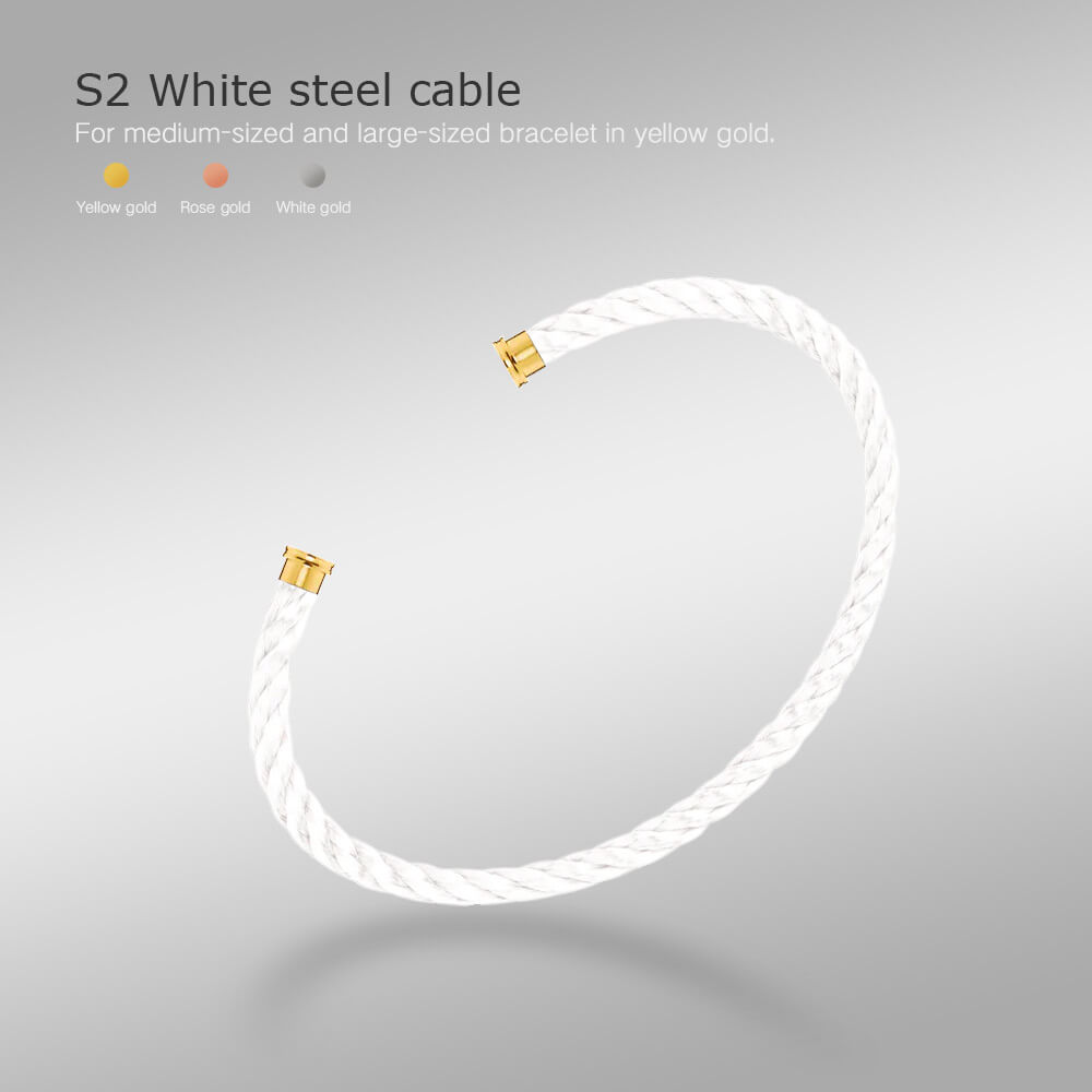 [Rose Jewelrys]FORCE SERIES BRACELET CABLES 50 CHOICES (DIY SELECTION)