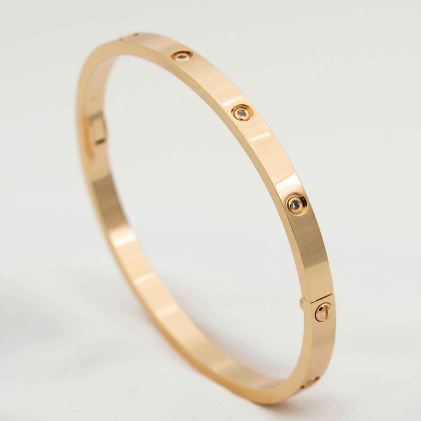 [Rose Jewelrys]LOVE BRACELET 3.65MM 10 DIAMONDS