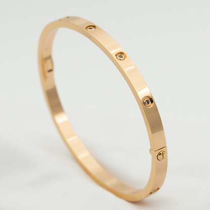 [Rose Jewelrys]LOVE BRACELET 3.65MM 10 DIAMONDS