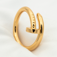[🌹Rose💎]JUSTE RING 2.65MM PINK GOLD