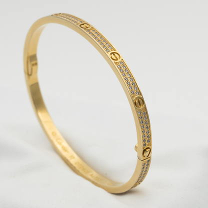 [Rose Jewelrys]LOVE BRACELET 3.65MM DIAMOND-PAVED