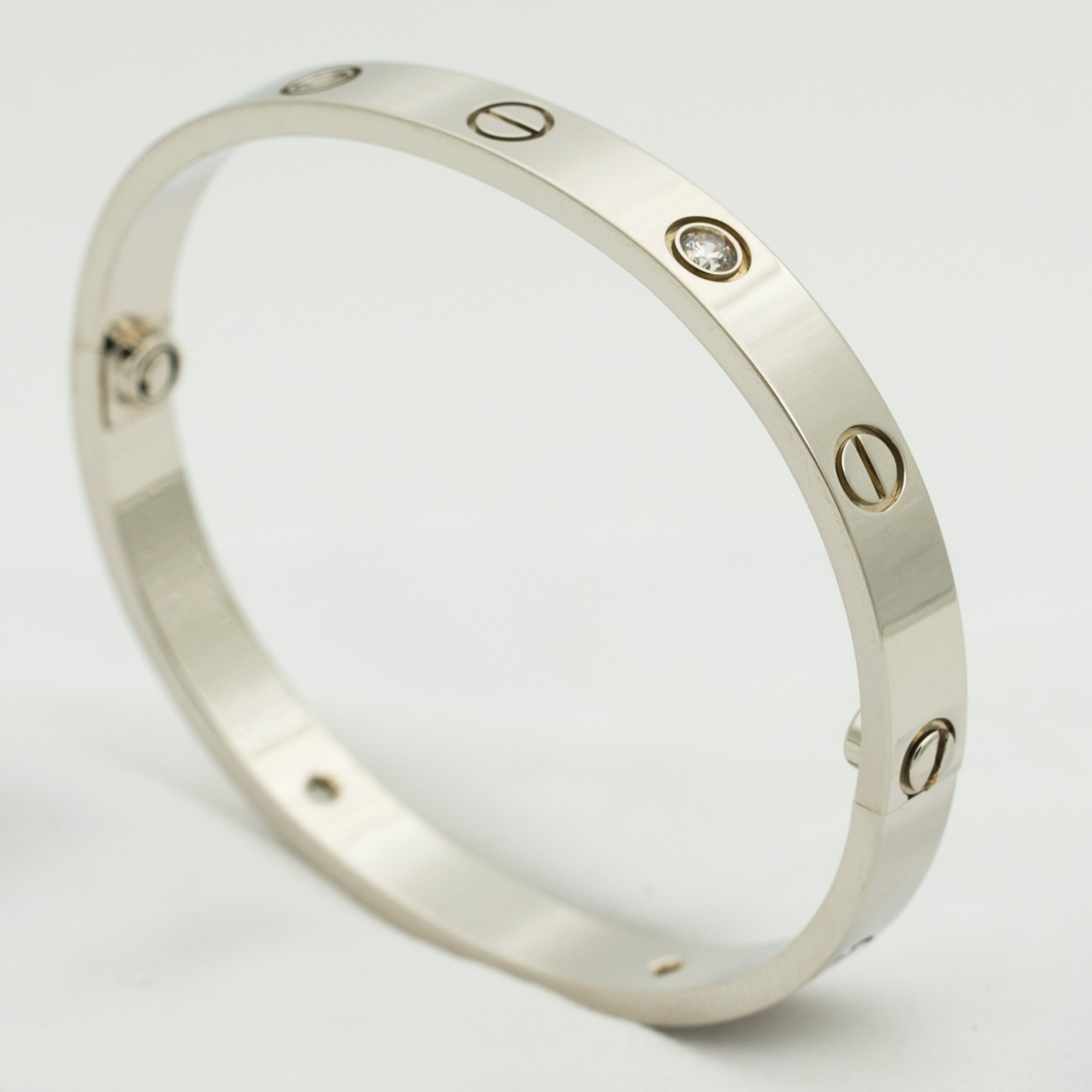 []LOVE BRACELET 6.1MM 4 DIAMONDS