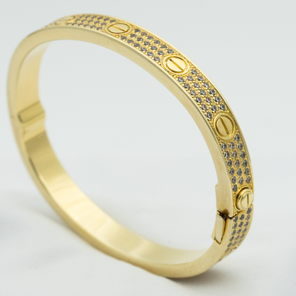 [Rose Jewelrys]LOVE BRACELET 6.1MM DIAMOND-PAVED