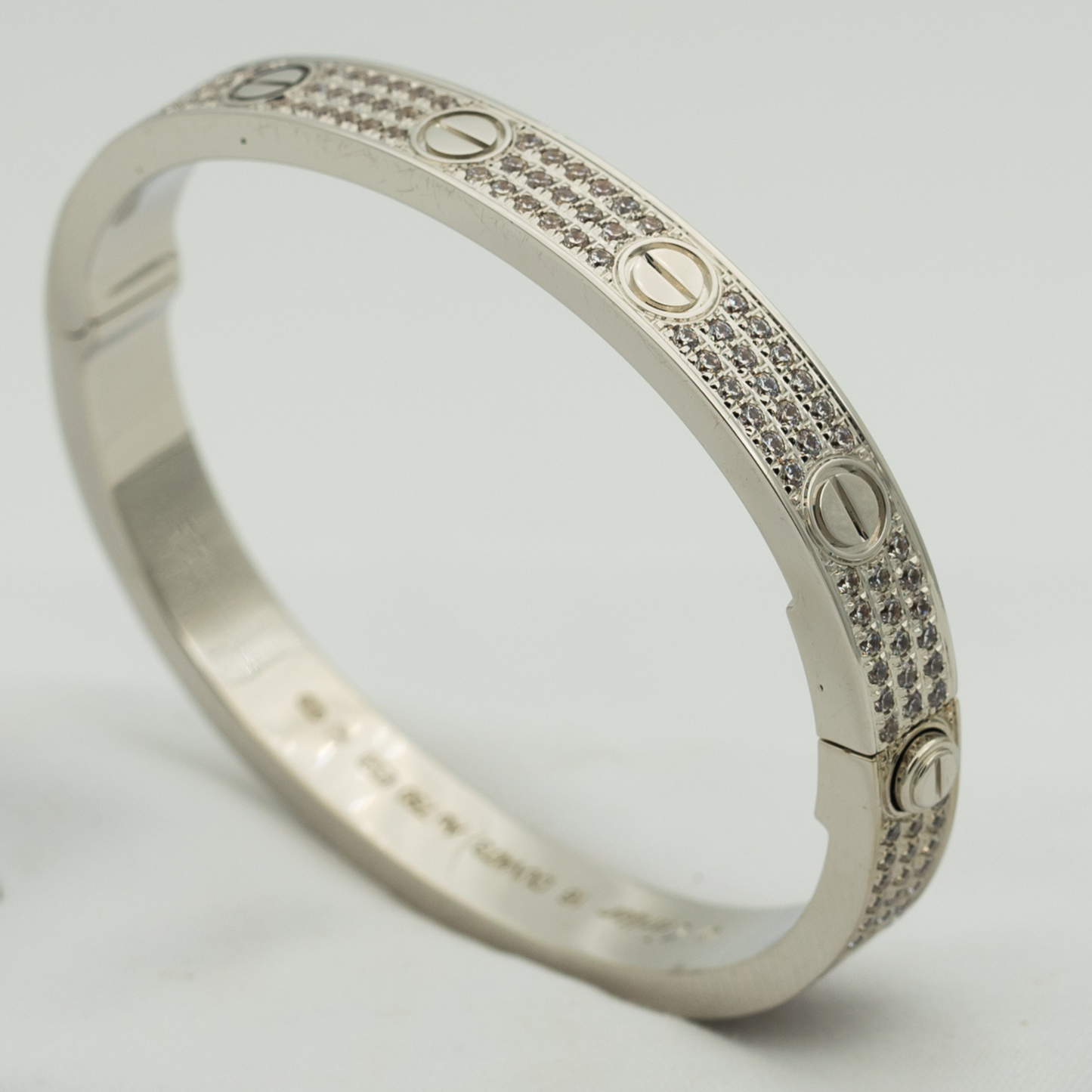 [Rose Jewelrys]LOVE BRACELET 6.1MM DIAMOND-PAVED