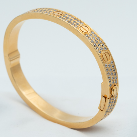[🌹Rose💎]LOVE BRACELET 6.1MM DIAMOND-PAVED