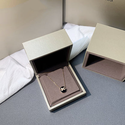 [Rose Jewelrys]JEUX DE PINK GOLD DIAMOND NECKLACE