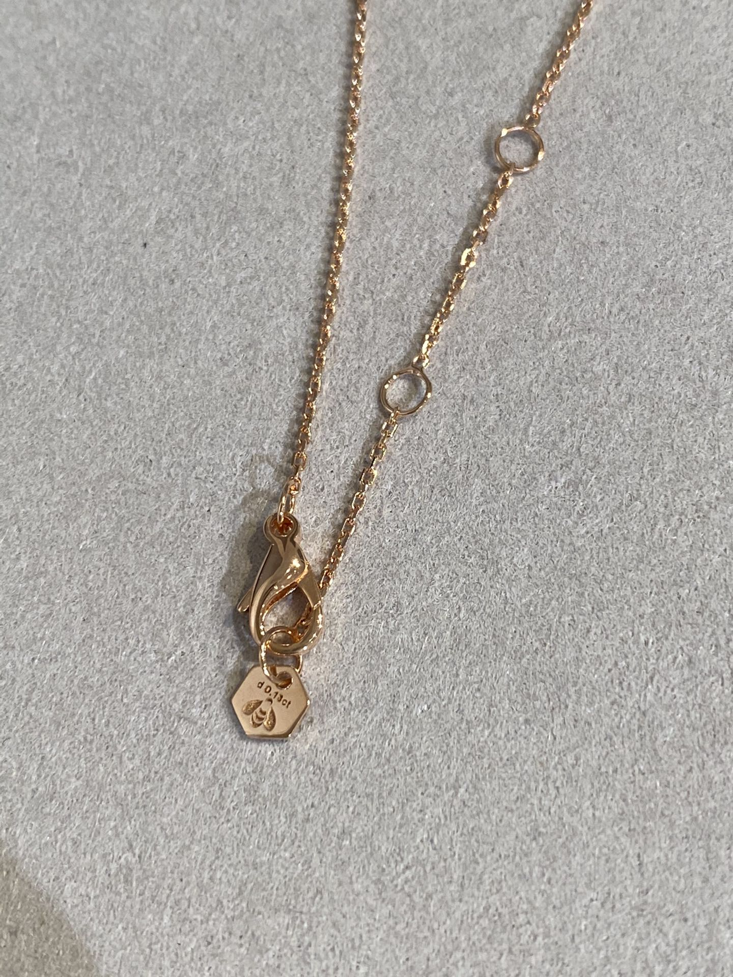 [Rose Jewelrys]BEE LOVE DIAMOND NECKLACE