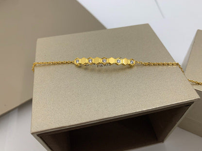 []BEE LOVE BRACELET DIAMOND