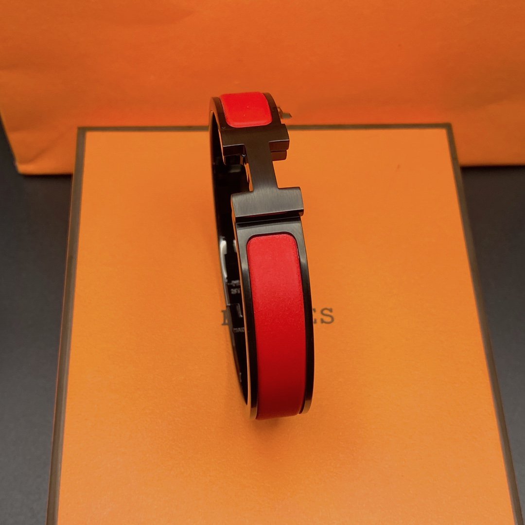 [Rose Jewelrys]CLIC HM SO BLACK RED BRACELET