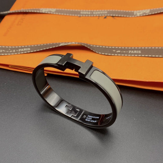 [Rose Jewelrys]CLIC HM SO BLACK GREY BRACELET