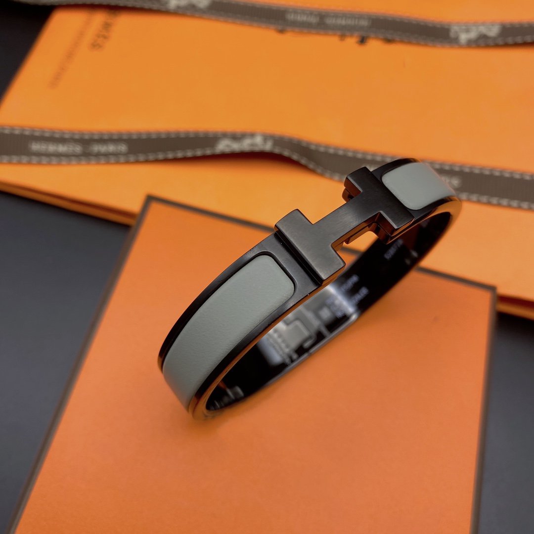 [Rose Jewelrys]CLIC HM SO BLACK GREY BRACELET