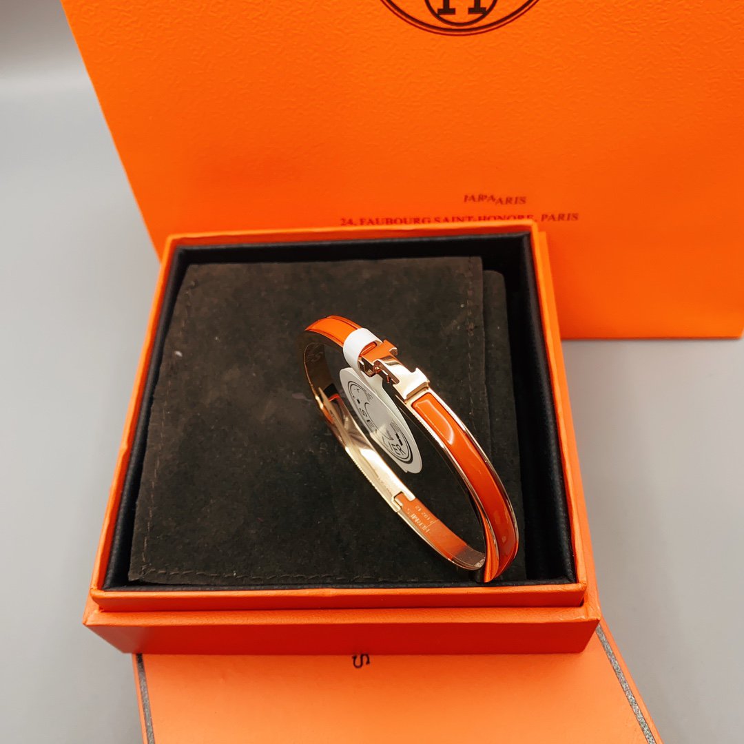 [Rose Jewelrys]CLASSIC HM CLIC RED 8MM ENAMEL BRACELET