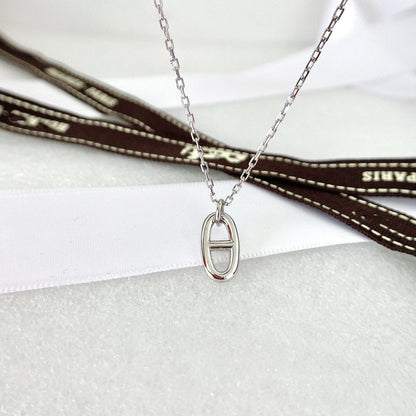 [Rose Jewelrys]HM PIG NOSE NECKLACE
