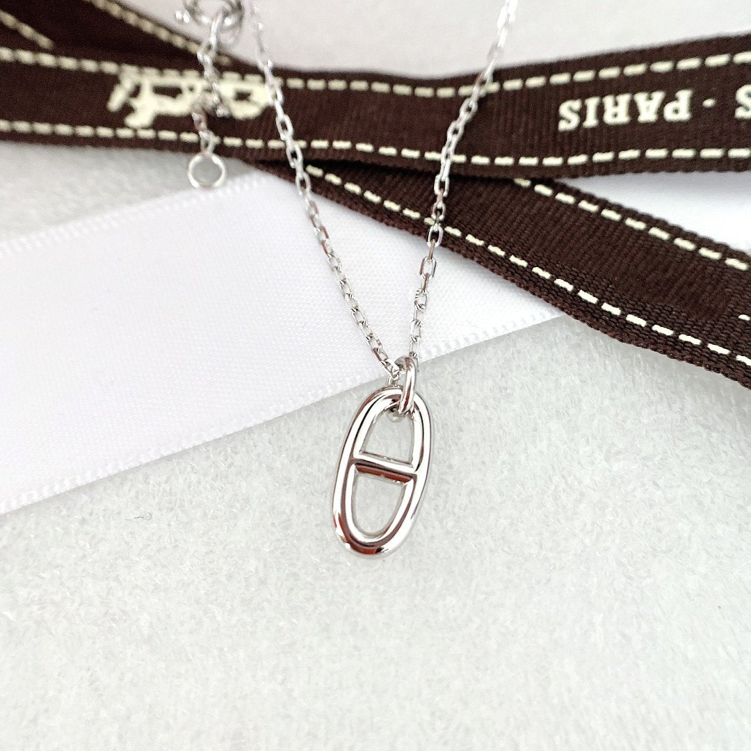 [Rose Jewelrys]HM PIG NOSE NECKLACE