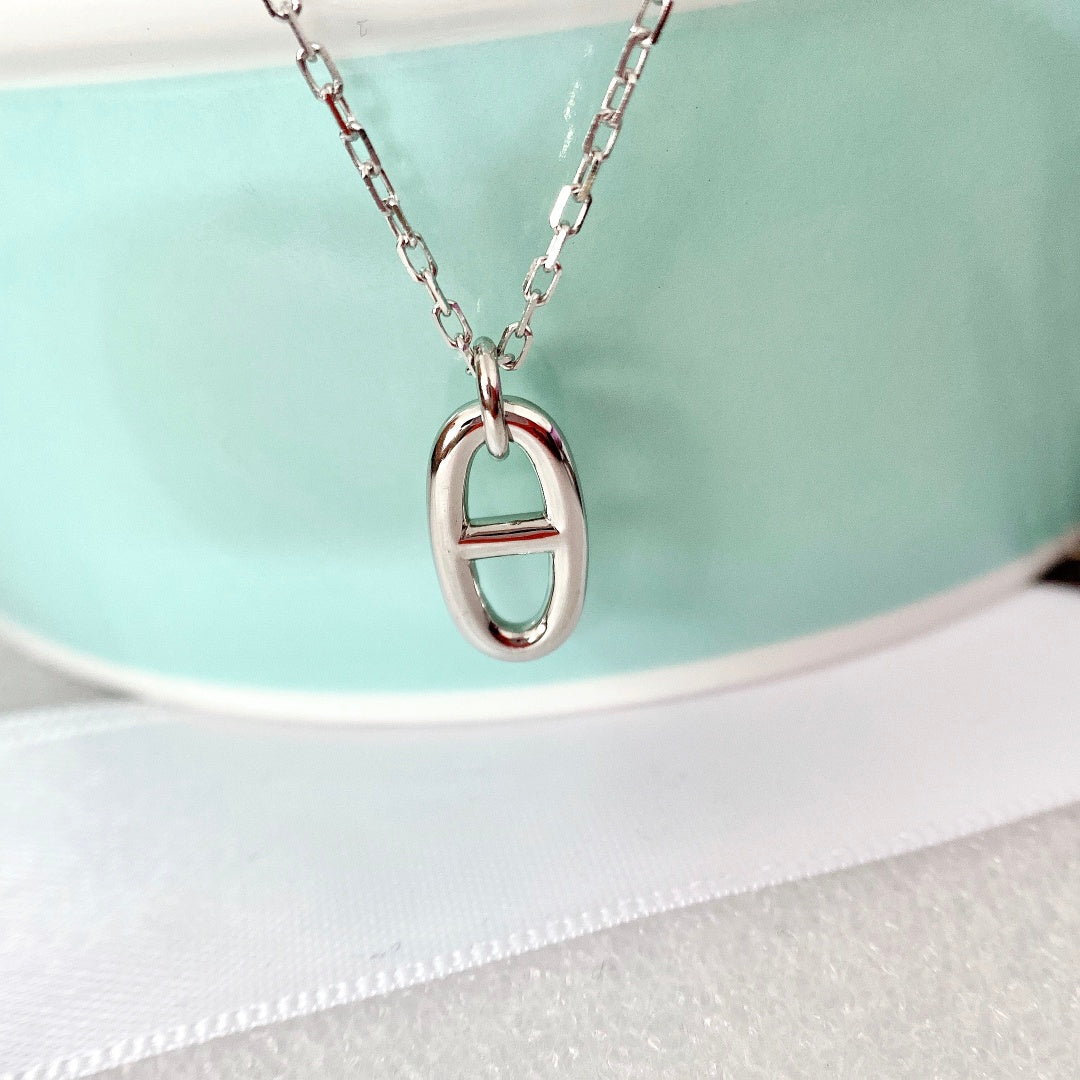 [Rose Jewelrys]HM PIG NOSE NECKLACE