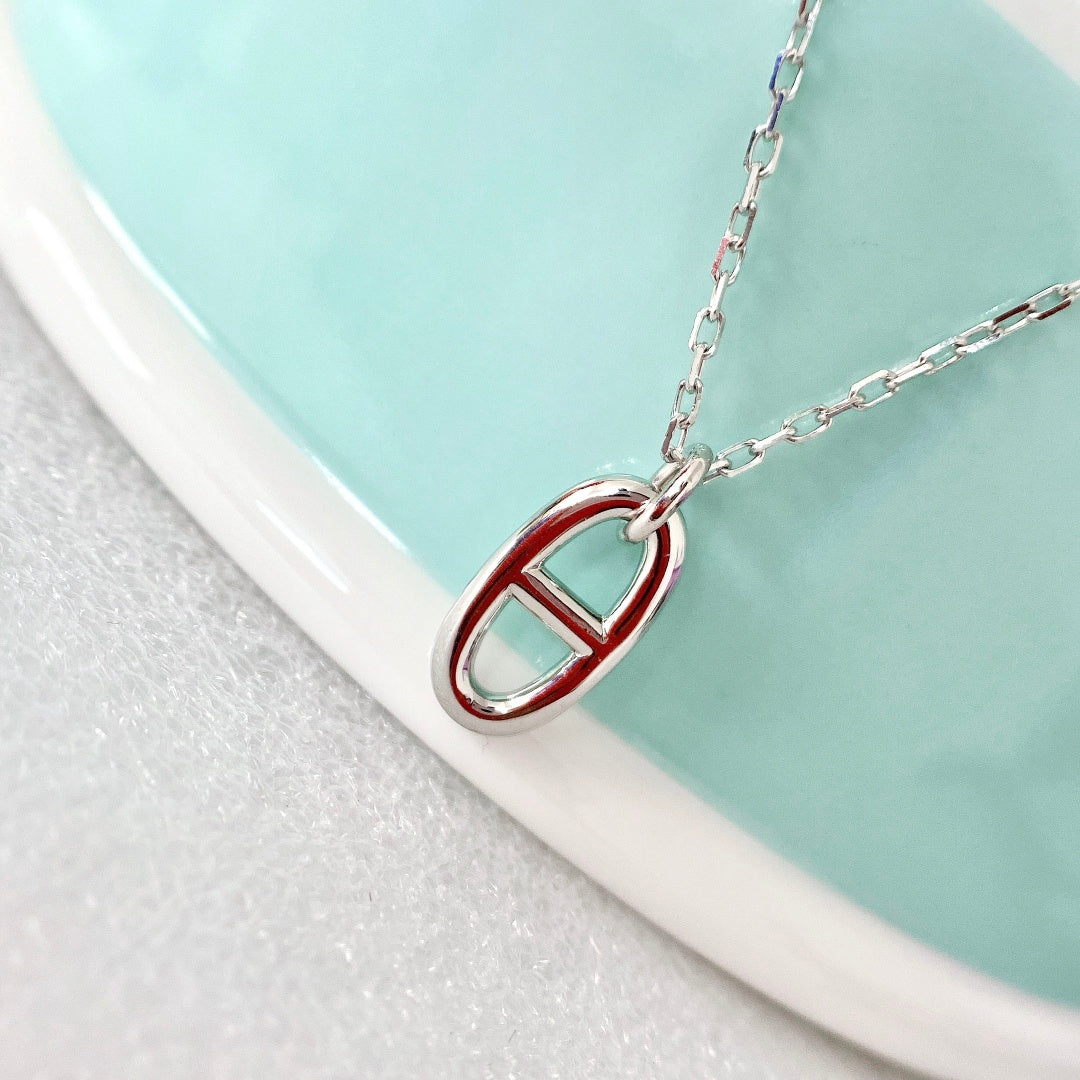 [Rose Jewelrys]HM PIG NOSE NECKLACE