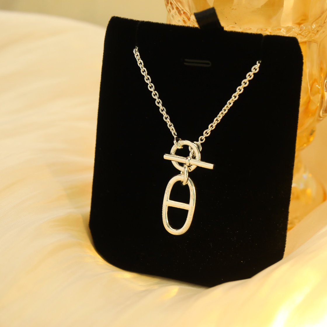 [Rose Jewelrys]HM CHAINE D'ANCRE PENDANT NECKLACE STERLING SILVER
