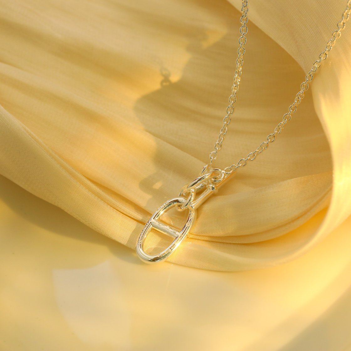 [Rose Jewelrys]HM CHAINE D'ANCRE PENDANT NECKLACE STERLING SILVER