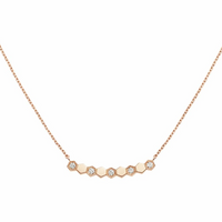 [🌹Rose💎]BEE MY LOVE DIAMOND NECKLACE