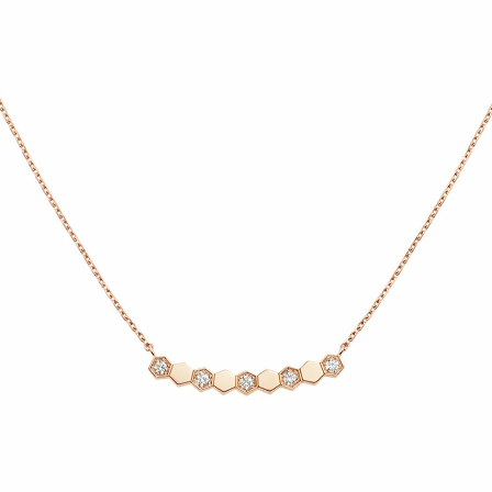 [🌹Rose💎]BEE MY LOVE DIAMOND NECKLACE