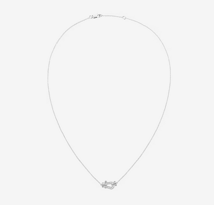 [Rose Jewelrys]FORCE 10 DIAMOND SILVER NECKLACE MINI MODEL
